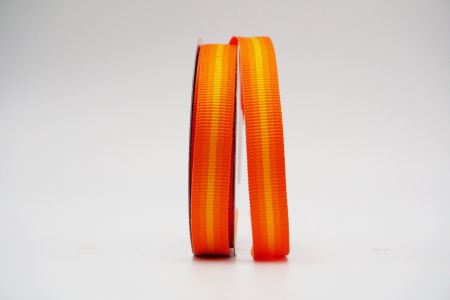 Ruban tissé à rayures colorées_K1707-16-1_Orange